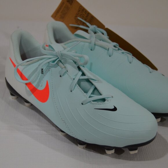 Nike JR Phantom GX II Academy FG/MG Mint/Atomic Red/Off Noir Size 5.5Y (New) - Picture 3 of 13
